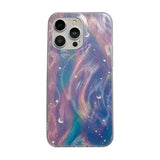 Fashion Bling Glitter Starry Butterfly Gradient Case For iPhone 17 Pro Max 14 13 12 15 16 Plus Shockproof Protective Back Cover