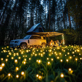 Popxstar  LED Solar Garden Lights Outdoor Firefly Lights Sway By Wind Waterproof for Garden Patio Pathway Fairy Decoration