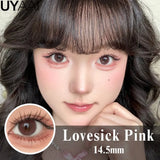 Popxstar  Contact Lenses Cosmetics Lenses Choco Jump Series Eye Color Lens Beauty Black contacts Woman Accesories Natual  Brown lens