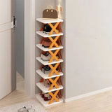 6 Layer Shoes Racks Storage Organizer Detachable Shoe Racks Saves Family Household Rack Simple Narrow Shoes Shelf Color Cabinet