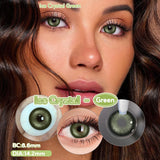 Popxstar  0~-6.50 1 Pair Colored Contact Lenses with Degree Myopia Lenses Natural Look Eye Contact Prescription Lenses