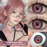 New Halloween Colored Contact Lenses Cosplay Pink EyesLense Anime Blue Purple Eyes Contact Green Eye Lens Fast Delivery
