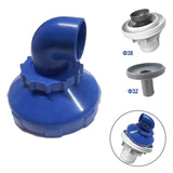 Popxstar 1pc Pool Inlet Nozzle 360° Rotatable Pool Jet Nozzle Replacement For Intex Outlet Pool Nozzle/ Swim Pool Accessory