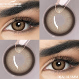 Popxstar  Blue Contact Lenses Colored Contacts for Eyes 1 pair Brown Eye Lenses Gray Lenses Yearly Cosmetic Makeup Eye Contacts