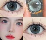 Popxstar Color Contact Lenses 2Pcs New Product Myopia Degree Super Natural Pupils Grey Blue Green Lenses Fashion Soft Lens