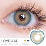 Popxstar Fashion Colored Contact lenses Blue Pink Colorful Contact Lens for eyes Natural Cosmetic Makeup Yearly Use 2pcs/pair