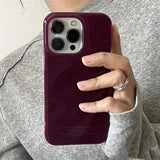 Retro Grape Purple Pattern Phone Case For iPhone 17 16 15 14 13 12 11 Pro Max XS X XR 7 8 Plus 16E Air Shockproof TPU Back Cover