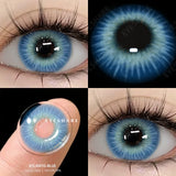 Popxstar  New Colored Contacts Lenses for Eyes Fashion Blue Contact Lens Brown Lenses Gray Pupils Yearly Cosmetic Green Contacts