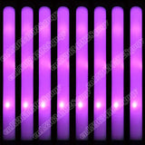 Popxstar 30Pcs Foam Glow Sticks with 3 Modes Colorful Led Flashing Glow Stick Glow in The Dark Party Supplies for Wedding Raves Concert