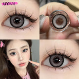 14.5mm Big Black Lenses Colored Contact Lenses Brown Natural Look Lenses Soft Colored Pupils Beauty Cosmetics large black