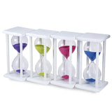 Popxstar  30/60 Minutes Hourglass Kitchen School Modern Wooden Sandglass Home Decoration Gift