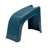 Popxstar  Manicure Pedicure Stool with Grooves Storage Shower Foot Holder Stand Anti-skid Universal Plastic Shaving Toenail Leg Rest Stand