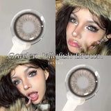 2pcs Hot Sale Natural Color Contact Lenses for Eyes Myopia Degree Korean Lenses Beauty Grey Eye Contacts Lens