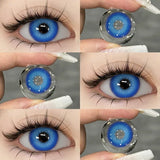 Popxstar 1Pair Colored Contact Lenses for Eyes Fast Delivery Brown Lenses Gray Pupils Lens Green Eye Lenses Blue Eye Lens Yearly