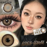1 Pair Color Contact Lenses for Eyes Black Pupils Brown Lenses High Quality Gray Eye Lenses Beauty Makeup Blue Lenses