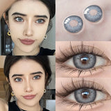 Popxstar  New Lense 1 Pair Color Contact Lenses with Natural Eye Contact Lenses Blue Brown Green Lenses Pupils Beauty Color Lens