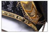 Popxstar Black Golden Rumi Zoey Mira Cosplay KPop Cosplay Costume Wig Women Suit Halloween Party Role Playing Outfit