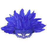 Creativity Novelty Feather Masquerade Mask Detachable Hyperbole Carnival Masquerade Mask Party Eye Mask