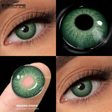 1pair Blue Contact Lenses for Eyes Natural Colored Contact Blue Eyes Lenses Fashion Contacts Lenses Yearly Green Pupil