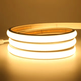 Popxstar Waterproof COB LED Strip Light 12V 24V Flexible LED Neon Light 0.5-20M 320LEDs High Density Linear Lighting COB LED Lights