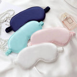 Popxstar Imitated Silk Eye Patch Shading Sleep Eye Eyepatch Soft Blindfold Smooth Eye Mask Sleeping Aid Eyeshade Eye Cover Patch Bandage