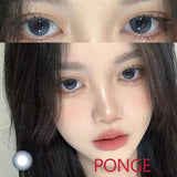 Popxstar Coslens Women Men Color Anime Accessories Glasses 14.20mm Soft Contact Lens for Eyes Cosmetic  линзы для глаз цветные Ponge