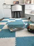 Popxstar EVA Foam Children's Mat Puzzle Interlock Floor Mats 30*30 CM Soft Plush Kids Carpet Baby Play Mat Children's Rugs Toys