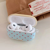 Popxstar Simple Color Blocking Wave Point Suitable For AirPods 3 Headphone Case, New Apple wireless Bluetooth Third-Generation AirPods 2