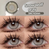Popxstar  New 1Pair Fashion Big Lenses Myopia Colored Contact Lenses for Eyes Beauty Blue Eyes Lenses Green Pupils Brown Grey Lens
