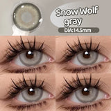 Popxstar  -New 1Pair Fashion Big Lenses Myopia Colored Contact Lenses for Eyes Beauty Blue Eyes Lenses Green Pupils Brown Grey Lens