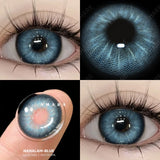 Popxstar  New Colored Contacts Lenses for Eyes Fashion Blue Contact Lens Brown Lenses Gray Pupils Yearly Cosmetic Green Contacts