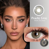 Colored Contact Lenses Fashion Green Eyes Lenses Makeup Blue Eyes Contact Natural Brown Lenses Yearly Beauty Gray Pupils
