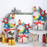 Popxstar 42IN Extra Large Gift Box Cake Aluminum Film Balloon