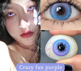 Popxstar 1 Pair New Kio Style Color Contact Lenses with Diopter Myopia Eyes Halloween Cosplay Contacts Lens  Makeup Yearly
