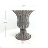 New Retro Wrought Iron Vase Flower Pots Wedding Decorations Dried Flower Arrangements Home Decor Hotel Decor
