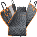Dog Car Rear Seat Protective Cover Waterproof Dirt Resistant Pet Seat Cover Black Shoulder Strap Hammock Pet Travel Mattress
