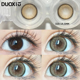 Popxstar  2 Pair Colored Beauty Pupil Makeup Lens  Brown Eye Lenses Gray Contact Green Eye Lenses Blue Lenses Yearly Fast Shipping
