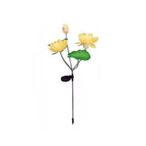 Simulated Flower Solar Lotus Light LED Solar Lotus Lawn Ground Mounted Light Festival Outdoor Scene Layout Atmosphere Light