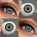 Popxstar  1 Pair Colored Contact Lenses for Eyes Green Beauty Pupils Brown Fashion Lenses High Quality Blue Eye Contacts Yearly