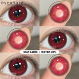 Contact Lenses 14.5mm 1Pair for Anime accessories for eyes Cosplay Color contact Lenses Halloween Eye Contacts yearly use