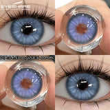 Natural Colored Contact Lenses Fashion Blue Eyes Lenses Gray Beautiful Pupils High Quality Brown Makeup Eyes Contacts
