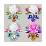 Tattoo Tool Adhesive Makeup Diamond Sticker 3D Crystal Temporary Rhinestone Tattoo Diamond Mask Festival Face Stickers Party