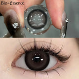 Popxstar  0~-6.00 Myopia Lenses Colored Contact Lenses with Degree Bubble Series Natural Eye Contact Prescription Lenses