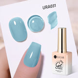popxstar UR SUGAR 15ml Jelly Milky White Translucent Color Gel Polish Semi Permanent UV Gel Nail Art Soak Off Gel Varnish Latest Fashion