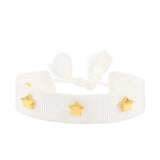popxstar Hand Woven Bracelets Adjustable Studded Stars Bracelet Fashion Jewelry Gifts