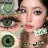 1 Pair Color Contact Lenses for Eyes Black Pupils Brown Lenses High Quality Gray Eye Lenses Beauty Makeup Blue Lenses