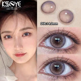 Popxstar  1 Pair Myopia Color Lenses for Eyes with Prescription  Natural Eyes Contacts Lenses Wearing Comfort Yearly Fast Shipping