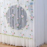 Fully Automatic Drum Washing Machine Cover Lace Embroidery Fully Automatic Washing Machine Dust Covers Gauze Sunscreen Towel