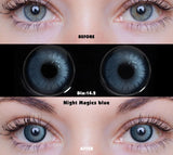 Popxstar 2PCS Hot Sale Color Contact Lenses Soft Lens Eye Beauty Pupil ﻿Lense ﻿Korea Myopia Lens Yearly