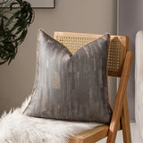 Luxury Geometric Pillow Covers High Precision Piping Edge Decorative Cushion Case Jacquard 45x45cm Square Throw Pillow Cover